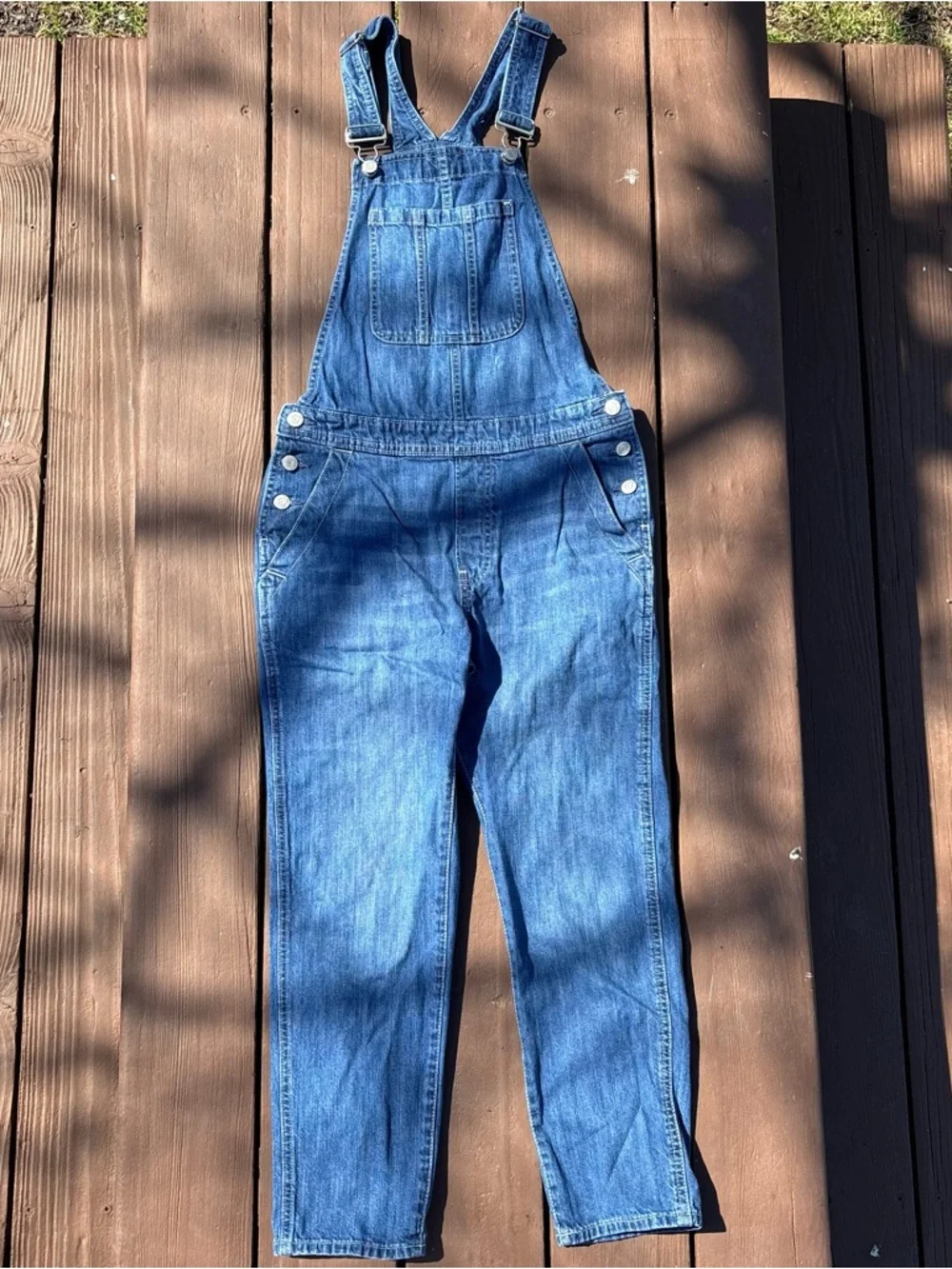 GAP Relaxed Denim Overalls | Size XS - Picture 5 of 11